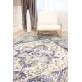 thumbnail image 3 of Pasargad Home Chelsea 6' x 6' Round Power-Loomed Ivory Round Rug - All Ages, Indoors, 3 of 6