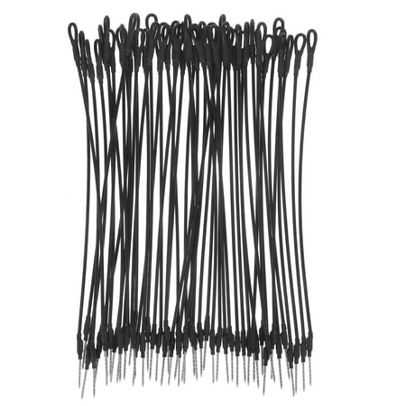 

50 Pcs Label Wire Rope Label Taggies Clothing Tag Ties Retail Supplies Tag Fasteners Clothes Tag Ties