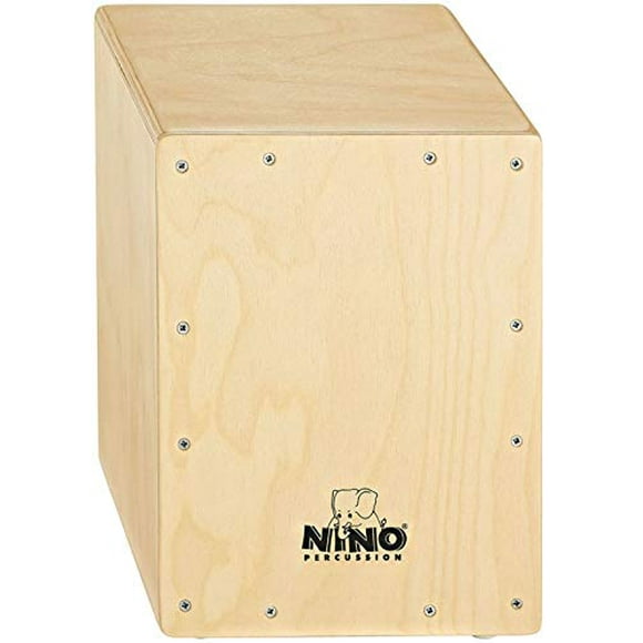 Nino Percussion NINO950 13-Inch Birch Cajon, Natural Finish
