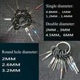 thumbnail image 4 of 11Pcs/Set Outils de Retrait de Terminal Kit d'Extracteur de Broche de Connecteur de Câblage Électrique de Voiture, 4 of 7
