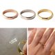 thumbnail image 1 of 8 Anillos de amor de proyección de luz creativa femenina para pareja novia nuevos regalos de amor anillo de cobre joyería de moda de aniversario 3 colores opcionales, 1 of 4