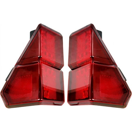 munirater 2PCS Right Left Tail Lights Replacement for Polaris Ranger 1000 Xp Crew 2413766 2018-2021
