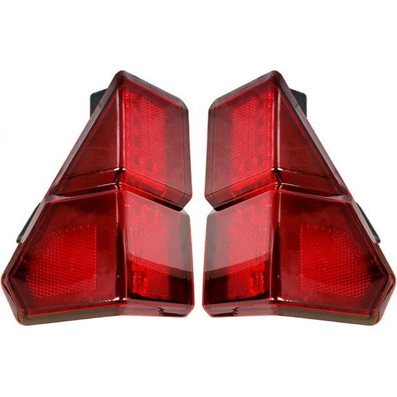 munirater 2PCS Right Left Tail Lights Replacement for Polaris Ranger 1000 Xp Crew 2413766 2018-2021