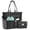 Black 35L, variant on Beach Bag, Waterproof Sandproof Beach Tote Bag, Large Capacity Foldable for Women