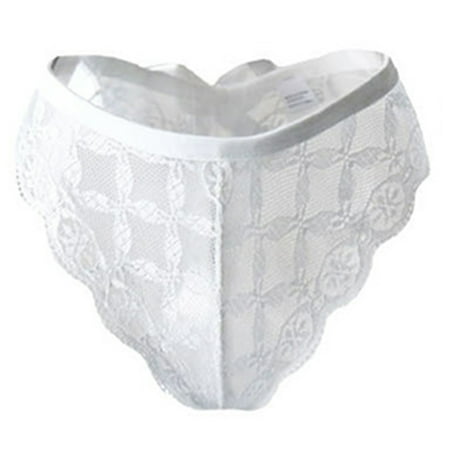 

Women s Lace Panties Crotchless Deisgn Transparent Perspective Thong Erotic Lingerie Fashion G-String