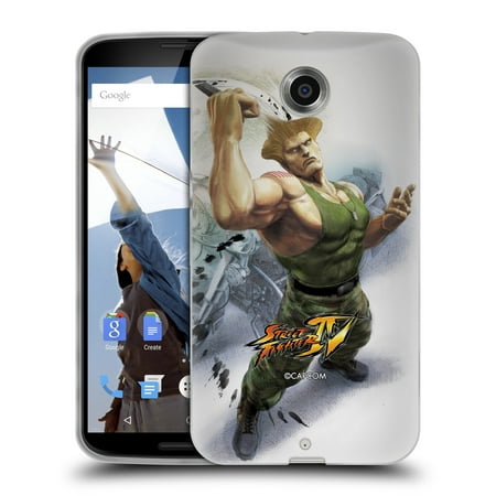 OFFICIAL STREET FIGHTER GAME IV CHARACTERS SOFT GEL CASE FOR MOTOROLA PHONES