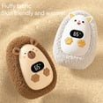 thumbnail image 3 of Digital Temperature Control Hand Warmer with 3 Heat Setting and Overheating Protections Pocket Heater for Cold Days, 3 of 13