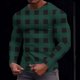 thumbnail image 1 of Amzcrzy - Sudadera Para Hombre, Ropa Deportiva Para El Hogar, Pijamas, Moda, Suelta, Informal, Color Sólido, Camiseta Deportiva, Verde Militar, 4Xl, 1 of 5