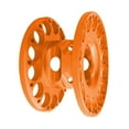 thumbnail image 1 of tredstone Lightweight Aluminum Alloy Scuba Diving Finger Reel Guide Line Spool Orange, 1 of 9