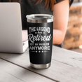 thumbnail image 5 of Funny Happy Retirement Gifts for Men Coworker, Retired Gifts for Men, Best Cool Retirement Gifts, 20 oz Navy Tumbler Cup, 5 of 5
