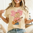 thumbnail image 3 of Retro Dolly Shirt Pink Cowgirl Unisex Shirt, Sizes S-5XL - Gategoo, 3 of 5