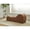 Brown, variant on US Pride Furniture Ergon Yoga Velvet High Density Polyurethane Foam Chaise Lounge in Brown