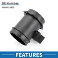 thumbnail image 4 of Unique Bargains MAF Sensor Assembly No.99660612495 MAF Mass Air Flow Sensor for Porsche, 4 of 7