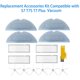 thumbnail image 4 of Kit de accesorios de repuesto para aspiradoras robot S7 T7S T7 Plus, repuestos de almohadillas de filtro de cepillo lateral, 4 of 5