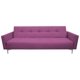 thumbnail image 1 of Sofa Cama Reclinable El Bazar Store Paris Lino Rosa Futón 3 posiciones Brazos movibles Sala, 1 of 8