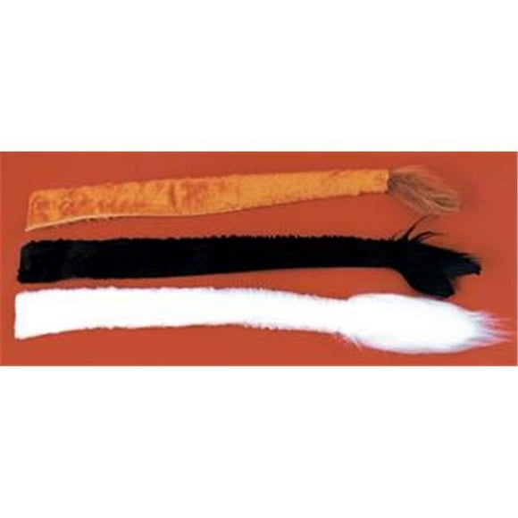 Costumes For All Occasions Ab68Wt Tail Cat Furry White