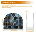 thumbnail image 4 of Yayeee Napkin Holder for Table Kitchen Paper Tissue Organization, Elegant Hexagon Pattern, 4 of 8