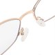 thumbnail image 4 of Purple Frame Elderly Bifocal Reading Glasses Portable Blue Light Blocking Presbyopic Glasses(+250 ), 4 of 5
