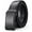 #M002-Black03（Trimmable Belt), variant on Beltzy Belt Men, Leather Ratchet Belts For Men Slide Golf Belts with Automatic Buckle Belt For Dress Casual Trim to Fit with Gift Box Black