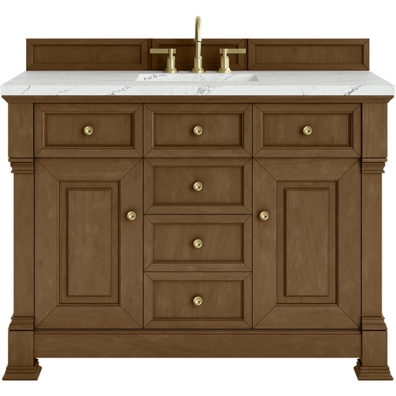 James Martin Vanities 547-V48-HNO-3ENC Brookfield 48" Free Standing Single Basin Vanity