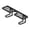 Black, variant on U-Shaped Over Faucet Bathroom Sink Storage Rack, Hollow Grid ABS Countertop Organizer, for Toiletries Soap Bottles(Black)