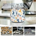 thumbnail image 6 of Yayeee Ashtray with Lid for Cigarette Smokeless Stainless Steel Home Ash Holder, Tropical Jungle Vibes, 6 of 7