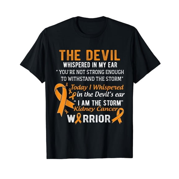 I am the Storm Kidney Cancer Warrior T-Shirt