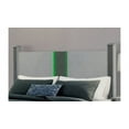 thumbnail image 2 of Logan Silver Wood King Bed with LED and Speakers, 2 of 4