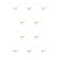 thumbnail image 2 of Qarigey Retro Ins Amistad Collar Rhinestone DIY Único Chic Cómodo con Tarjeta de Exhibición Joyería Cadena Encanto Colgante Sagitario dorado 10Conjunto, 2 of 6