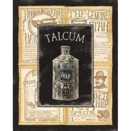 Grooming Talcum Canvas Art - Charlene Audrey (22 x 28)