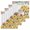 White, variant on Sunflowers Trucks Kitchen Dish Towels for Drying Dishes Set of 4, Spring Farmhouse Eucalyptus Gray Wooden Waffle Weave Microfiber Hand Tea Bathroom Towels Quick Dry & Absorbent Towel 12x12