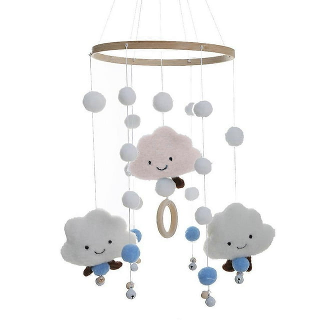 Baby Crib Mobile Hanging Ornament, Nursery Bed Ornament Wind Chime