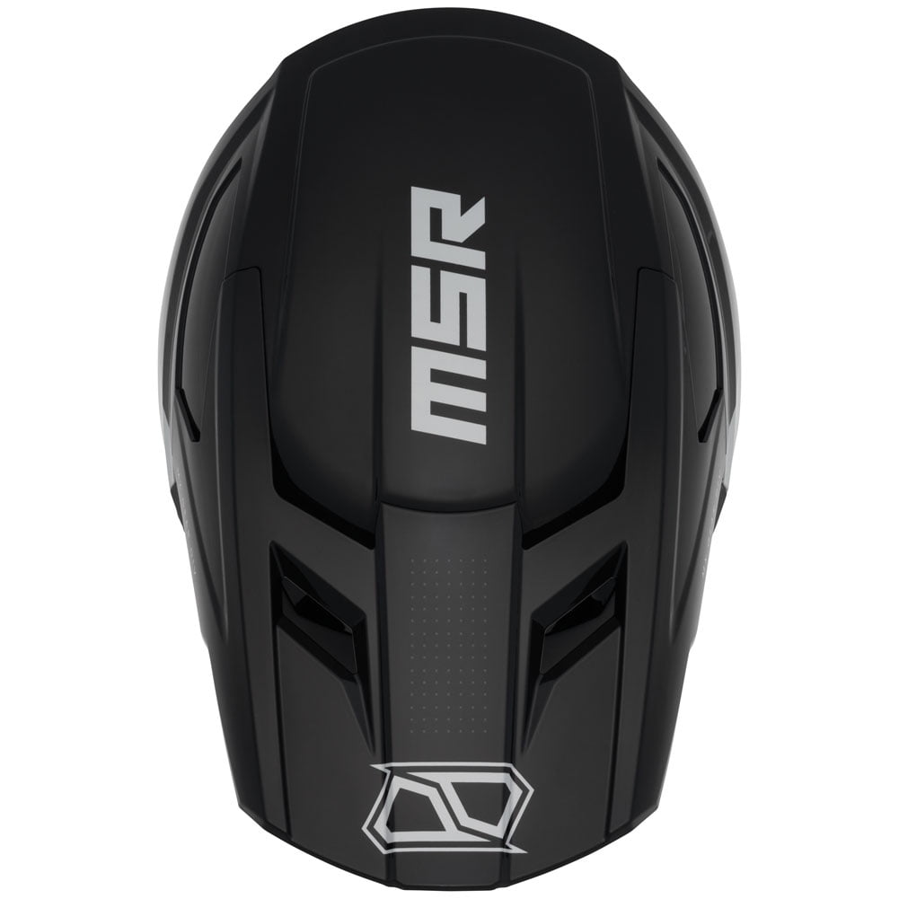 MSR™ Mav Sensor Dirt Bike Motocross Helmet w/ MIPS Medium Black/Grey