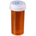 thumbnail image 3 of Pharmacy Prescription Vials, Amber Child Resistant Medicine Bottle, 60 Dram Reversible, Caps Included, Pack of 115 (Pill Container, Pharmacy Bottle, Pharmacy Container) by Sponix BioRx, 3 of 4