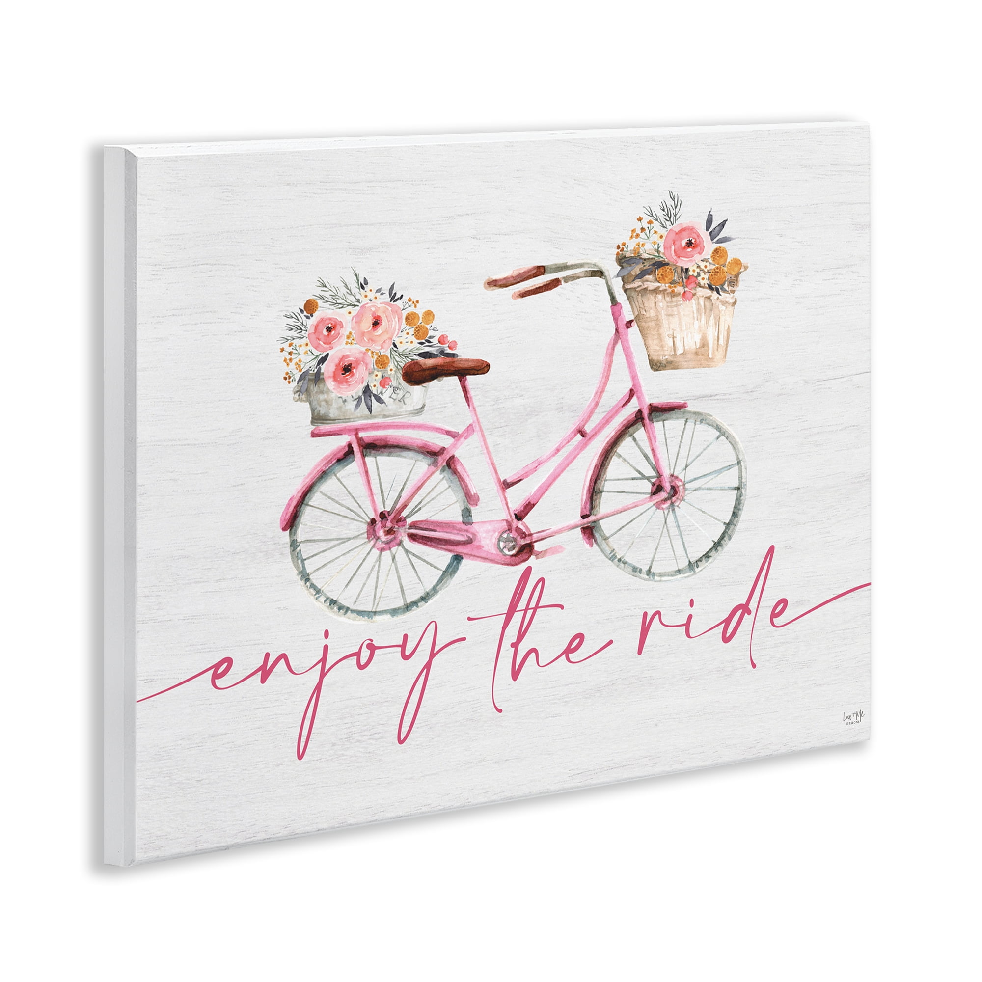 Stupell Industries Enjoy The Ride Bicycle Wall Plaque Art, design by Lux + Me Designs
