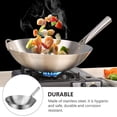 thumbnail image 1 of AURARMLET 1Pcs Stainless Steel Cookware with Single Handle for Practical Cooking in Kitchen, 1 of 7