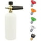 thumbnail image 3 of Cañón de espuma para hidrolavadora, botella de 1 litro, conector rápido de 1/4 de pulgada, lanza de espuma de nieve profesional para limpieza de automóviles, vidrios, paredes y superficies exteriores., 3 of 3