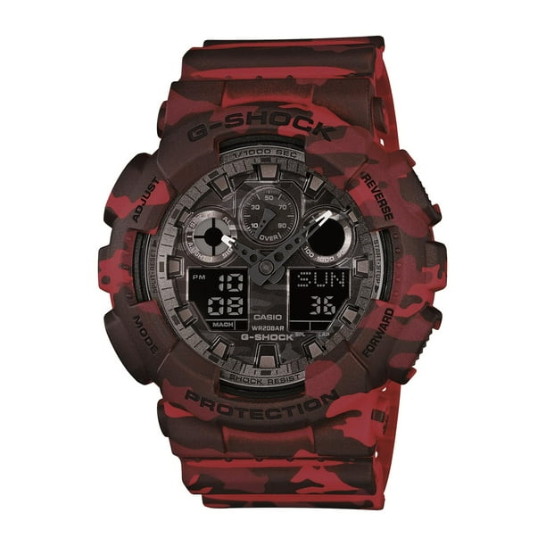 g shock full red