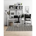 thumbnail image 2 of WATERCOLOR MEDALLION CHARCOAL Office Mat By Kavka Designs, 2 of 5