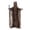 Brown, variant on Voglyf Life Size Standing Grim Reaper Halloween Prop 6FT, Red Eyes Skeleton Reaper with Wooden Staff, Tattered Shredded Gauze Robe Scary Ghost Decor for Yard Porch Haunted Spooky Party Gift