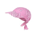 thumbnail image 4 of tipo bandana para mujer, gorro, regalo, sombrero sol para mujer para montar en bicicleta, festivales música Rosa, 4 of 10