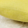 thumbnail image 6 of PiccoCasa Blank Cotton Linen Throw Pillow Cover 18"x18" Decor Cushion Cover, Yellow, 6 of 7