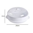 thumbnail image 2 of HLONKMicrowave Vegetable Steamer Pasta Rice Fish Steaming Pot Healthy Eating  Kitchen Steamer Microwave-Safe Pan w/Lid Stackable Baskets  Round Hole Spacer, 2 of 5