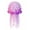 Purple, variant on HCBY Jellyfish Stress Relief Toy, 3.15x1.57 in, Soft Gel Squeshy Fidget Squeeze Toy with Textured Tentacles for Anxiety Relief, 3 Colors
