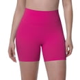 thumbnail image 3 of CAIXIA Women's 3"/5" High Waisted Biker Shorts - Spandex Yoga, Workout, Cycling, Volleyball, Dance | Athletic Booty Shorts, 3 of 9