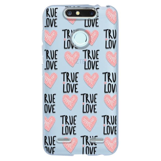 Funda InstaCase para Blade V8 mini Corazones True Love Protector Antigolpes