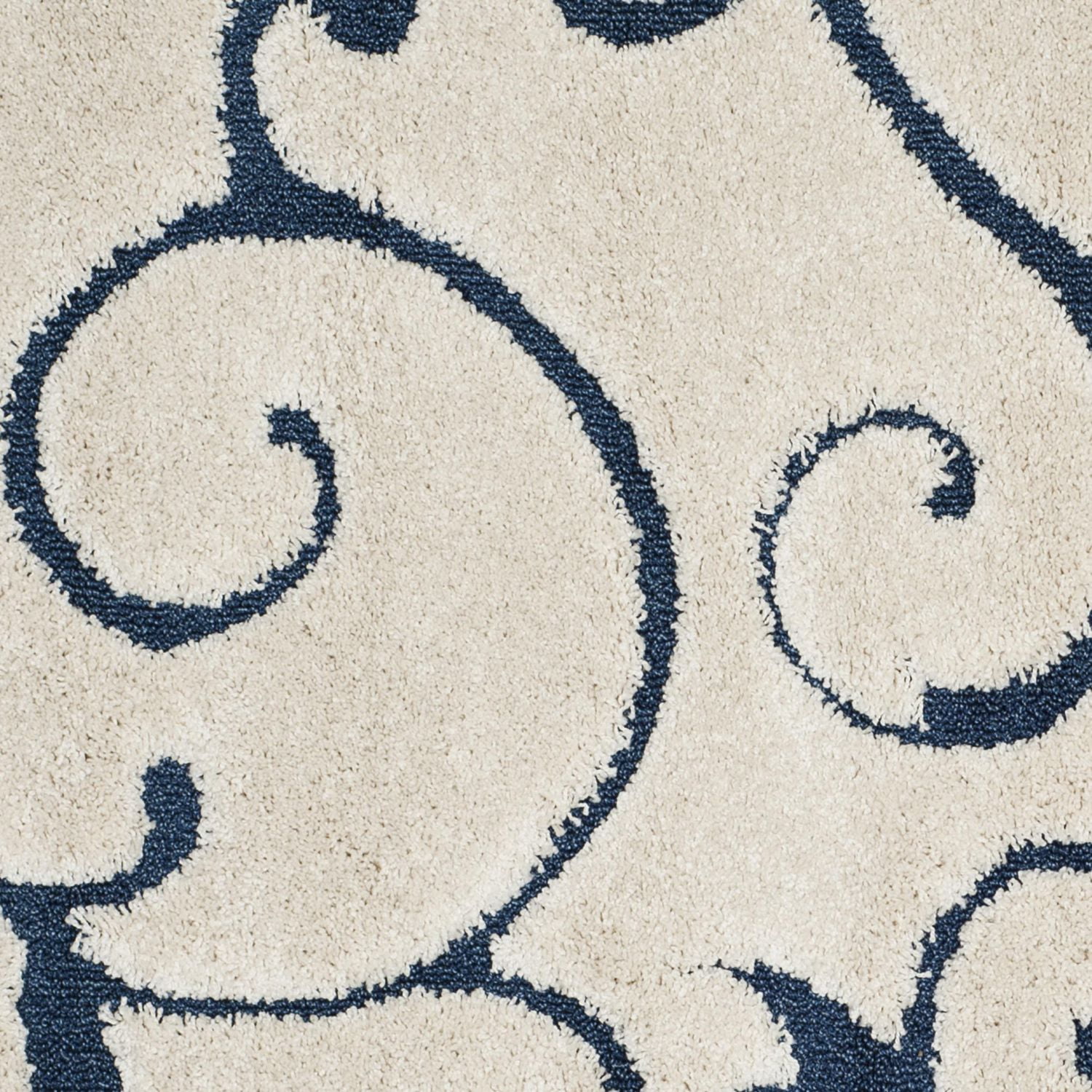 SAFAVIEH Florida Douglas Floral Vines Shag Area Rug
