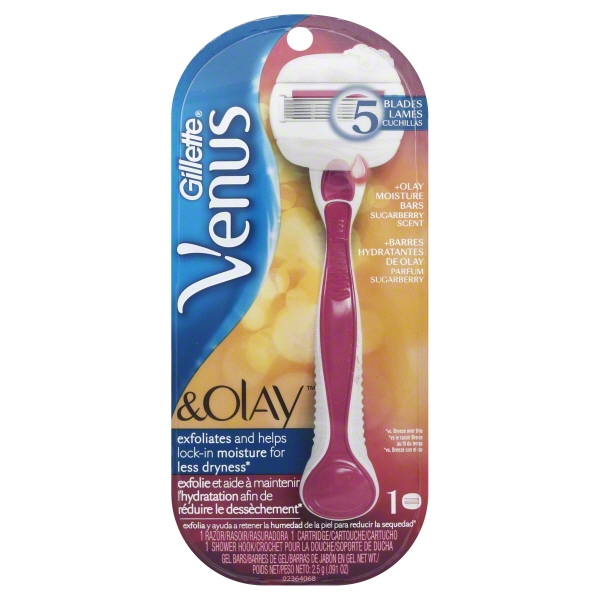 P & G Gillette Venus & Olay Razor Set, 1 ea