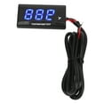 thumbnail image 4 of LCD Motorcycle Thermometer Ultra Thin Waterproof Water Temperature Meter Sparking Plug Adapter DC12V, 4 of 7