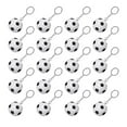 thumbnail image 1 of Paquete de 20 llaveros de balón de fútbol para recuerdos de fiesta, pelota antiestrés de fútbol, recompensa para carnaval escolar, centro deportivo, 1 of 5